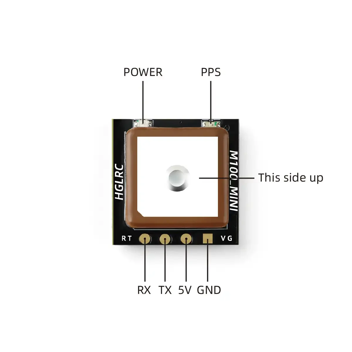 HGLRC M100 Mini GPS Module M10 - Drone Kit Long Range ulasan dan harga